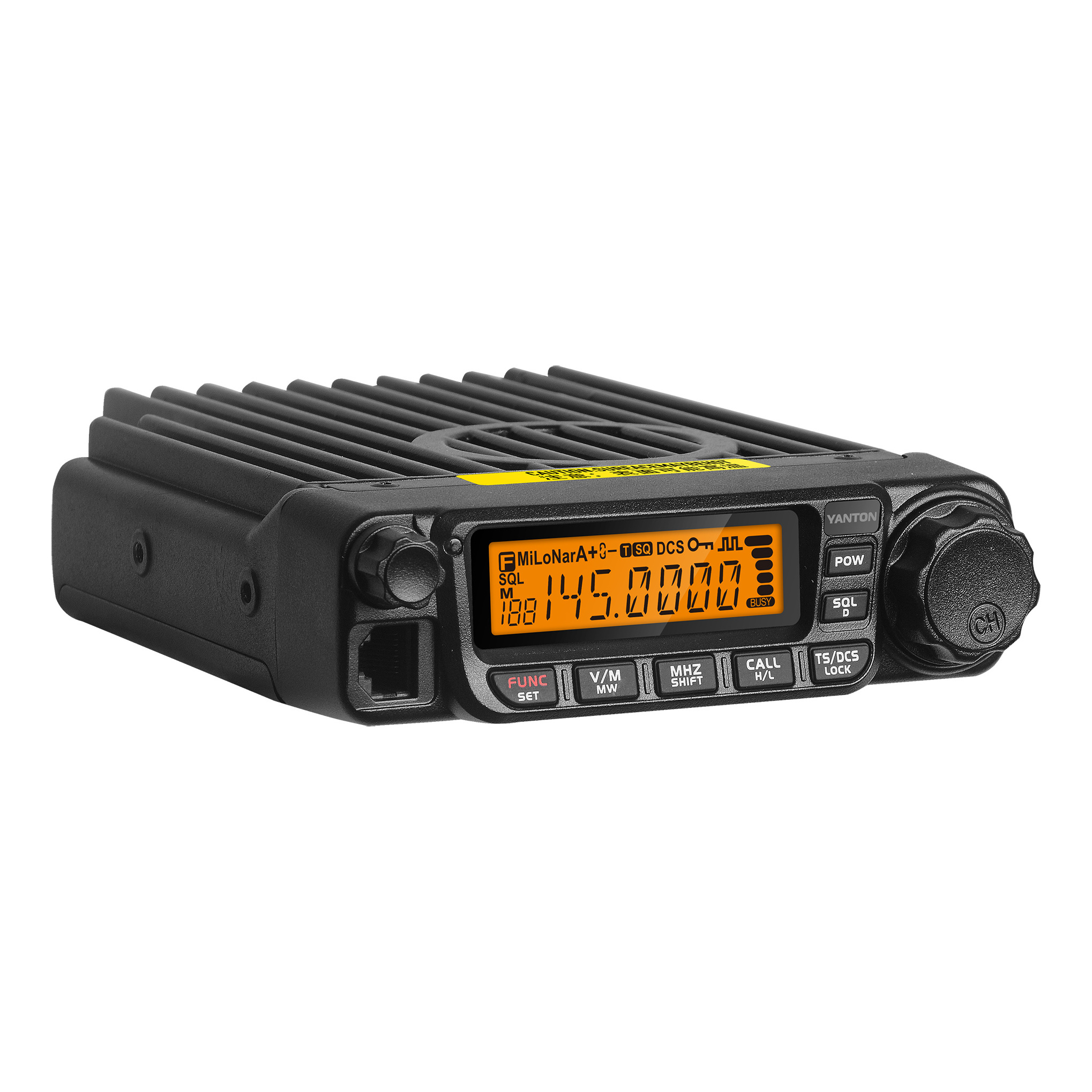 60W 200 Channels VHF/UHF Ham mobile Radio with Microphone TM-8600