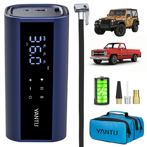 YANTU A22 hot sales car tire inflators pump 150psi electric mini air compressor portable tyre inflator for heavy duty vehicle