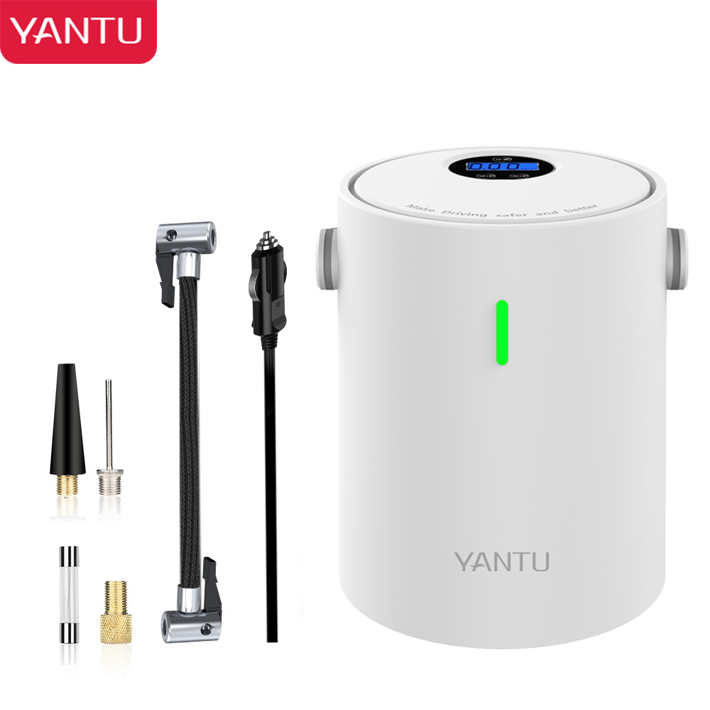 YANTU A05 wired tire inflator portable air compressor 12v compressors pump for car tyre digital inflators motor tire pump price