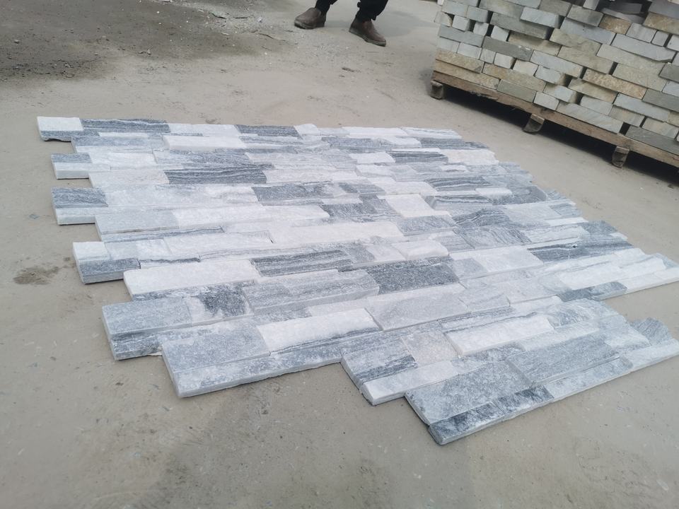 natural grey slate culture stone  exterior  stone wall cladding stone wall panel