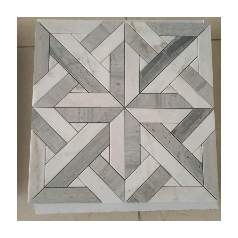 White Marble Mosaic Tile 12x12 Small Hexagon Competitive Price