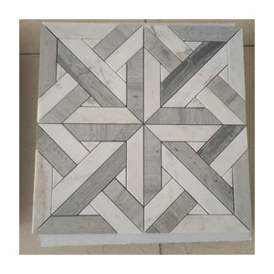 White Marble Mosaic Tile 12x12 Small Hexagon Competitive Price