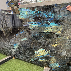 natural Granite Flooring Tiles Lemurian Labradorite Blue Granite for Wall Panel and Floor Tiles