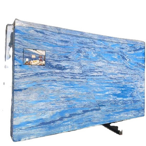 Luxury Ocean Blue Marble Onyx Panel for Slabs or Tiles