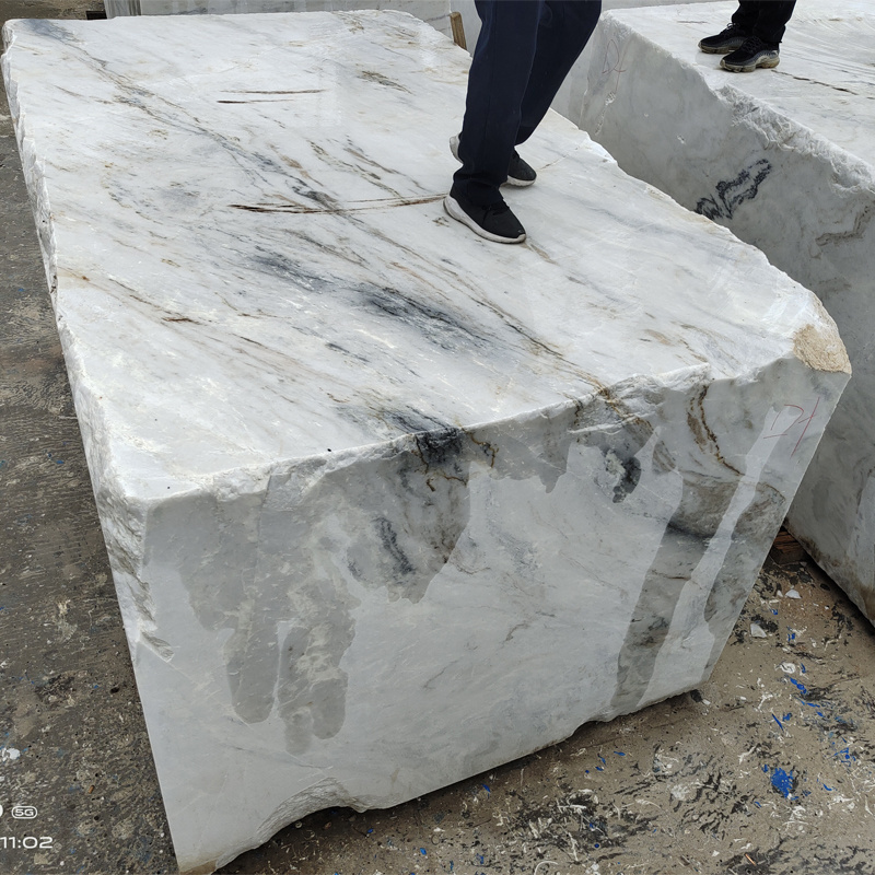 The Best Price Large Stone Block,Rough White Marble Blocks, White Marble Stone Blocks