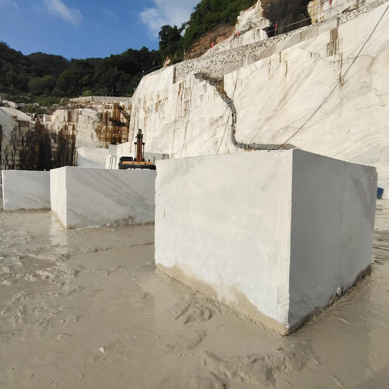 The Best Price Large Stone Block,Rough White Marble Blocks, White Marble Stone Blocks