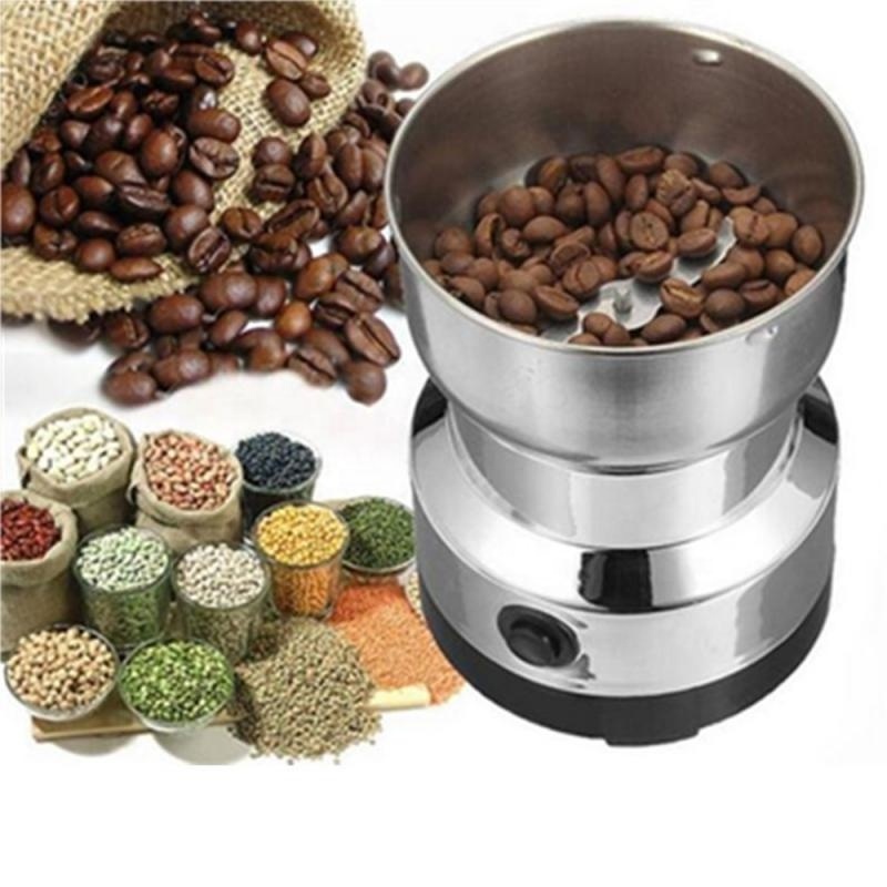 Household Grinder Multifunctional Powder Machine Stainless Steel Coffee Electric Grinder Pulverizer Gift