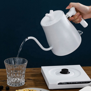 Electric Kettle Temperature Control Heating Stainless Steel Gooseneck Teapot Home Hotel Office Tea Kettle Home Appliance Gift