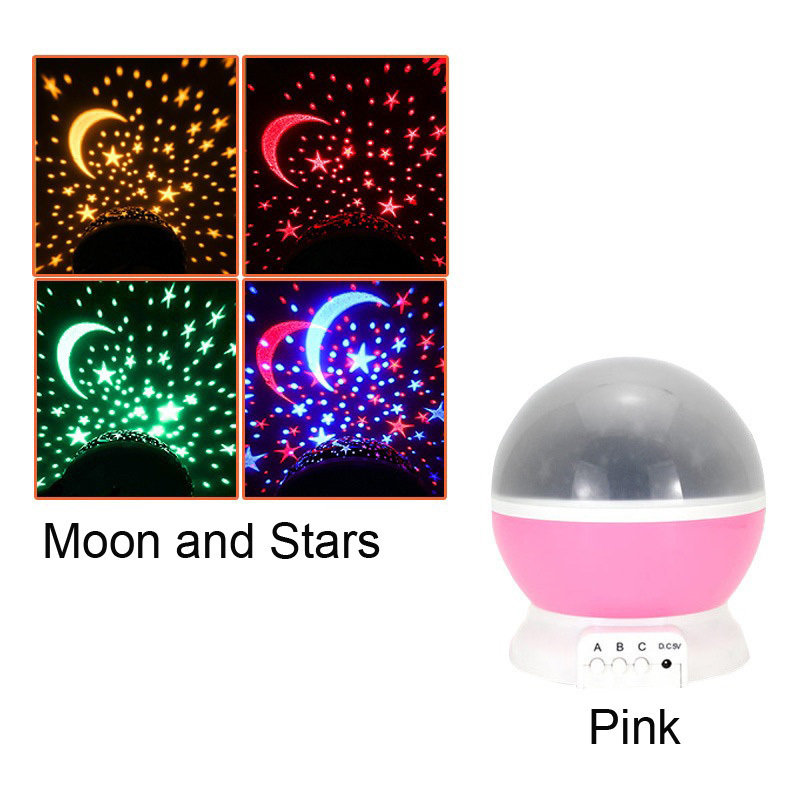 Bedroom LED Night Lights Starry Sky Spin Galaxy Ocean Dream Atmosphere Light Child Birthday Present Holiday Gifts