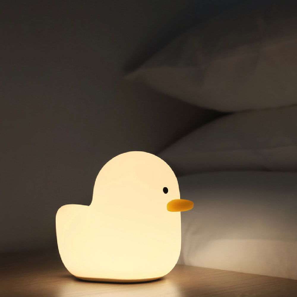 Dumb Duck Sleep Lamp Bedroom Bedside Get Up At Night Baby Regularly Pat Duck With Sleep Lamp