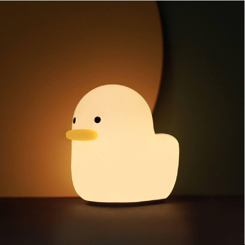 Dumb Duck Sleep Lamp Bedroom Bedside Get Up At Night Baby Regularly Pat Duck With Sleep Lamp