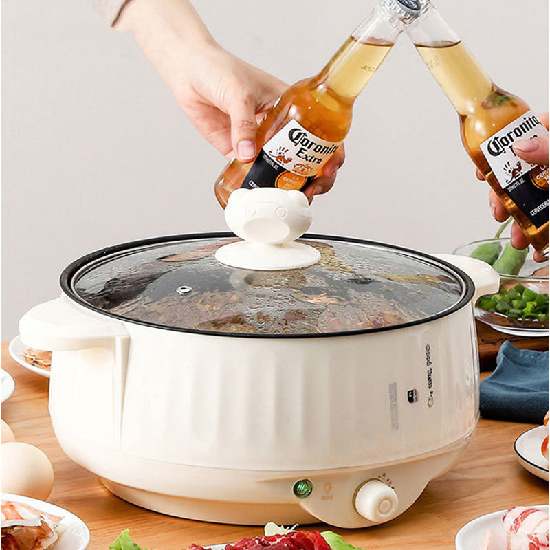 Electric Cooker All-In-One Household Electric Frying Pan Mini Electric Cooking Pot