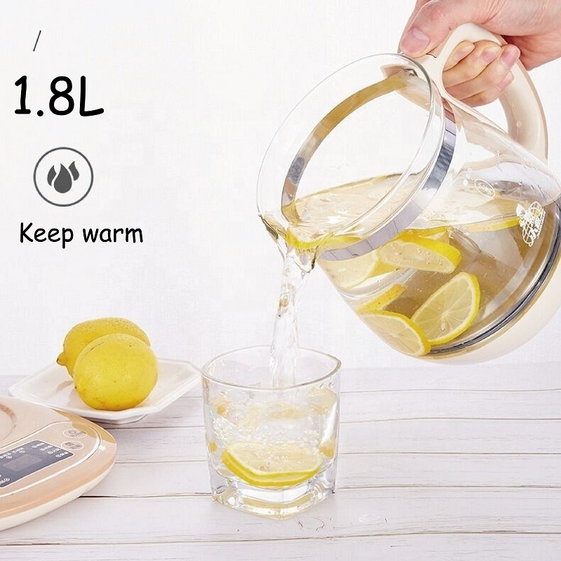 Kettle Glass Health Pot Home Office Multi-Function Smart Electric Kettle Automatic Boiling Water Medicine Decoction Pot