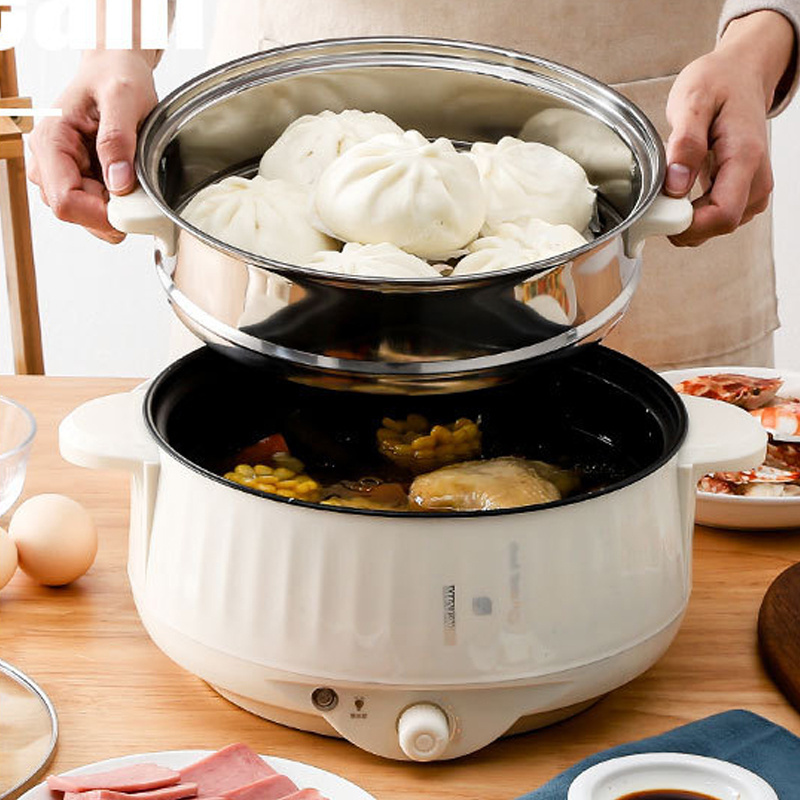 Large-Capacity Electric Hot Pot Multi-Function Electric Hot Pot Cooking And Frying Pot