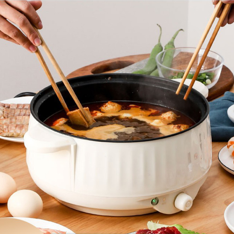 Large-Capacity Electric Hot Pot Multi-Function Electric Hot Pot Cooking And Frying Pot