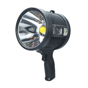 LED Flashlight USB Rechargeable Outdoor Small Searchlight Built-in Battery Spotlight for Fishing Hunting Patrol Light