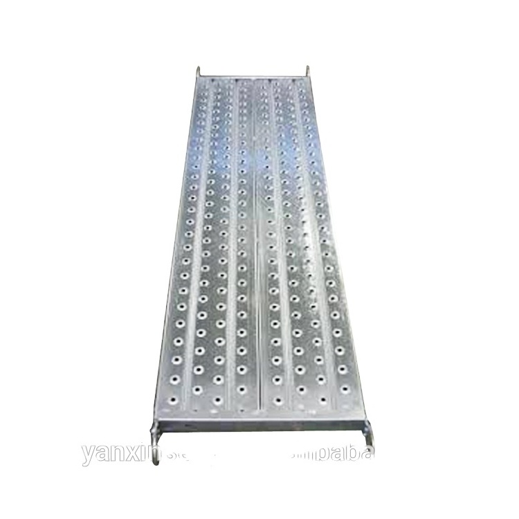 Tangshan aluminum Galvanized Construction & Scaffolding Steel Plank for singapore