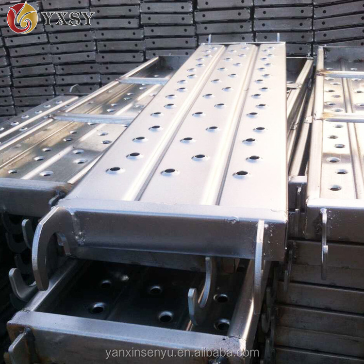 Tangshan aluminum Galvanized Construction & Scaffolding Steel Plank for singapore