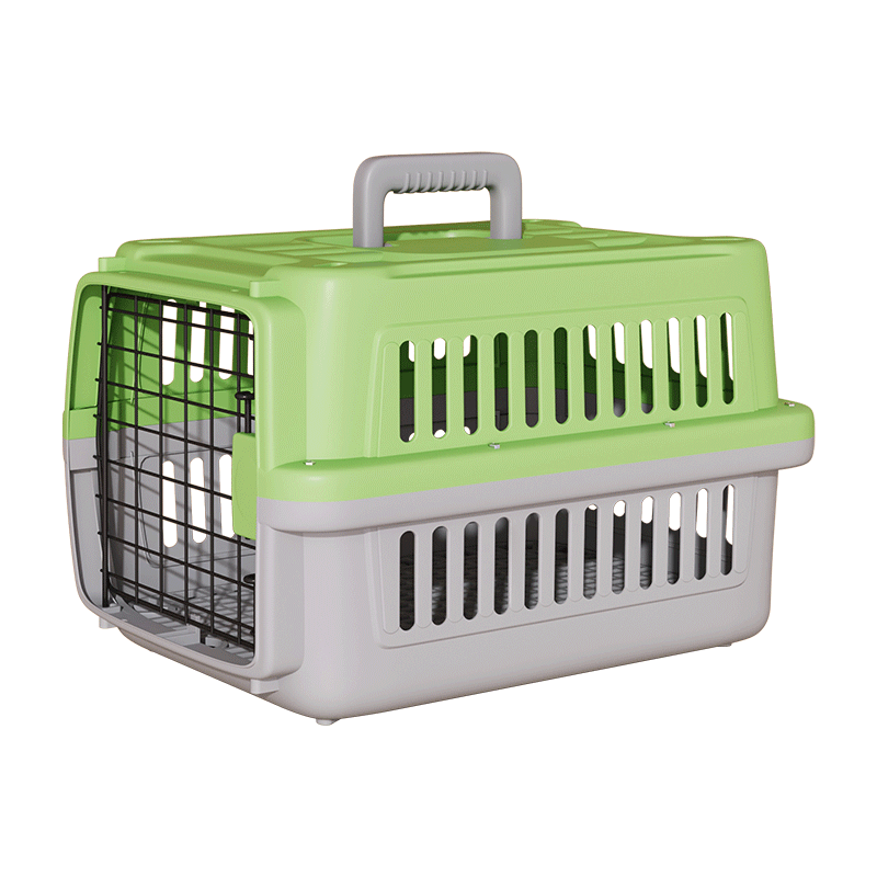 Wholesale Custom Durable Travel plastic pet carrier cage  Outdoor Portable Airline Pet Cage Pet Transportines