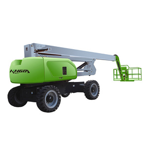 Mobile towable boom lift cherry picker aerial work platform boom lift 16m 20m 26m 45m for sale