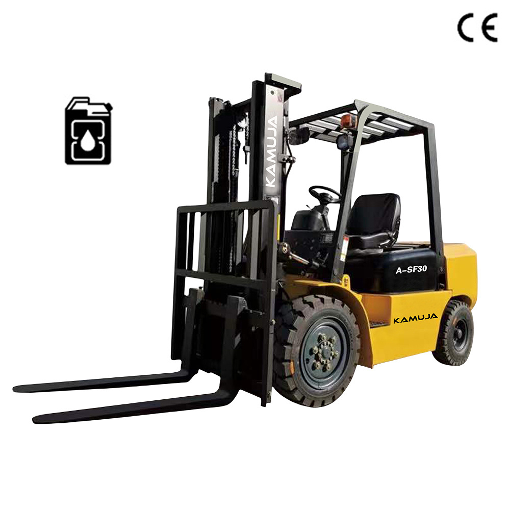 Forklift diesel price 3m solid tires outdoor inddo truck forks lift for sales