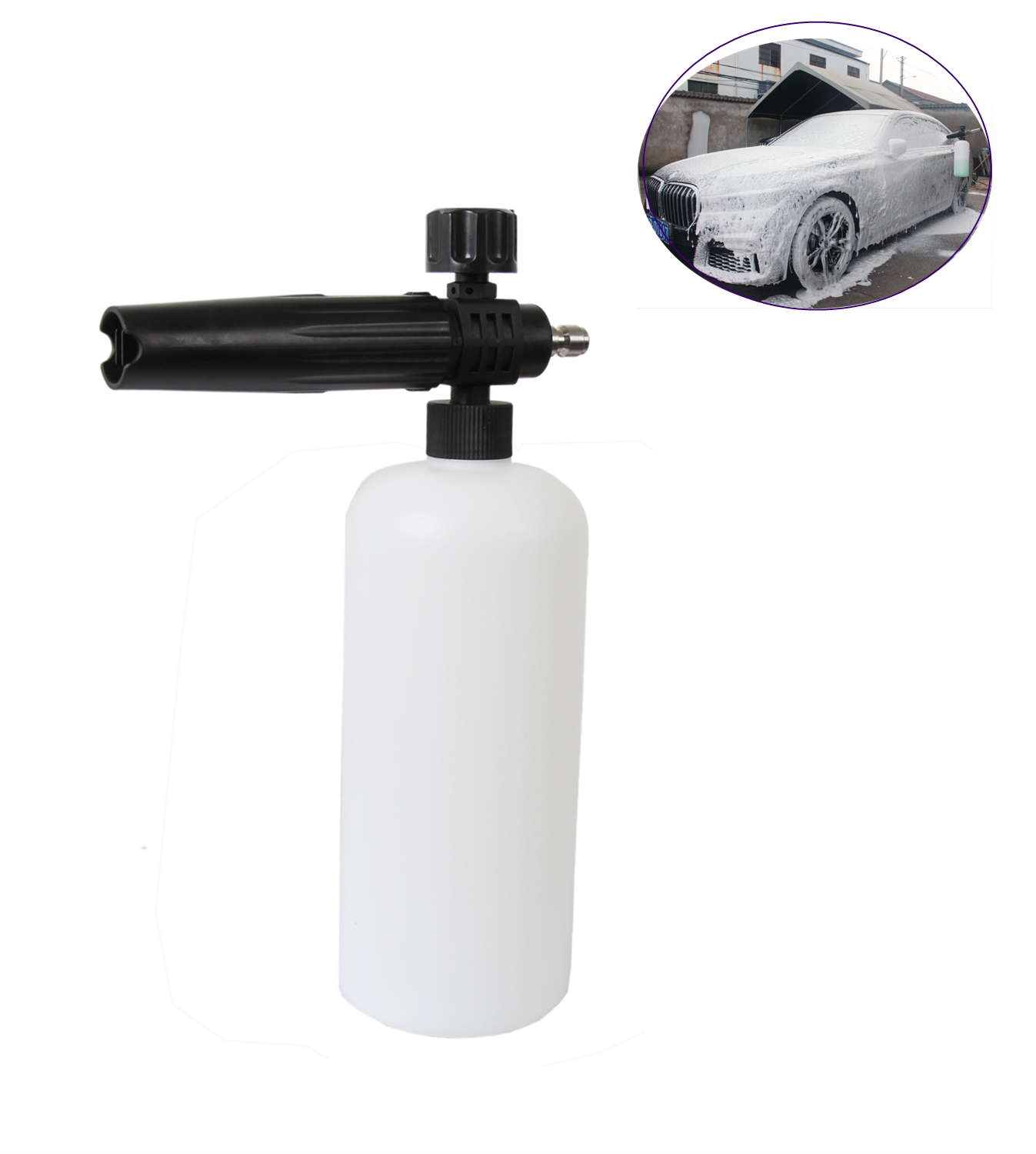 High Pressure Water Spray Gun foam lanceFoam Nozzle Snow Foam Lance Foam Bottle Sprayer soap spray gun