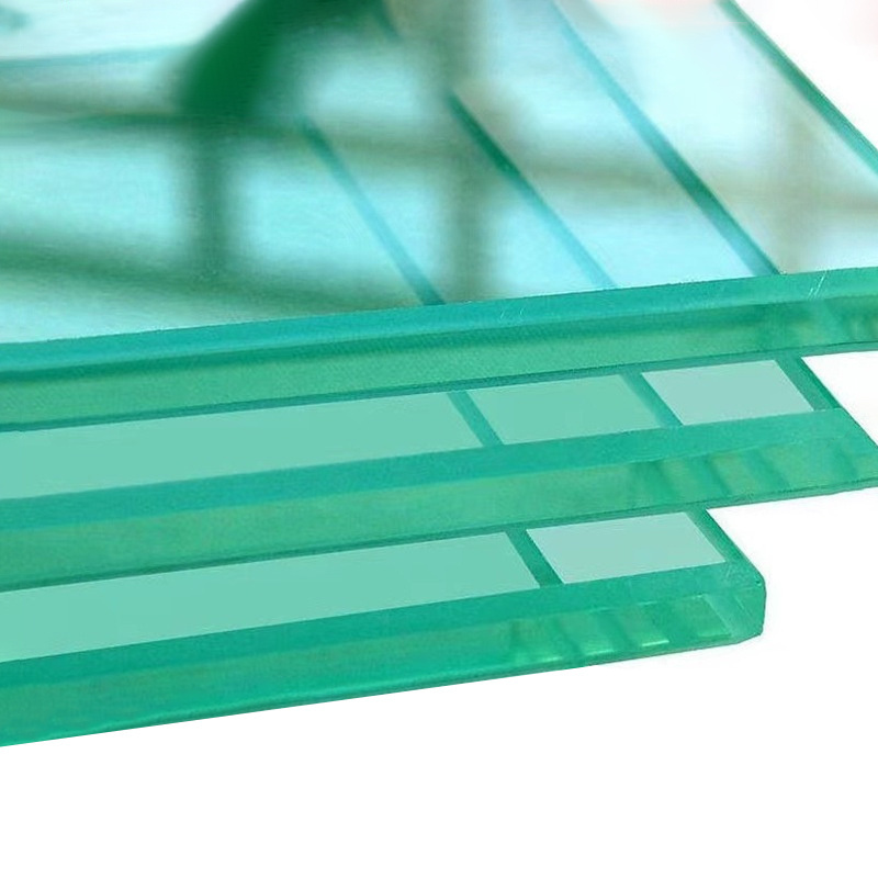 High quality hd clear ultra thin building tempered glass roofing panels per meter price for greenhouse