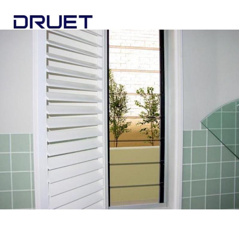 AS2047 Louvered Pergola Aluminium Blind Louver Window Plantation Shutters rolling shutter window