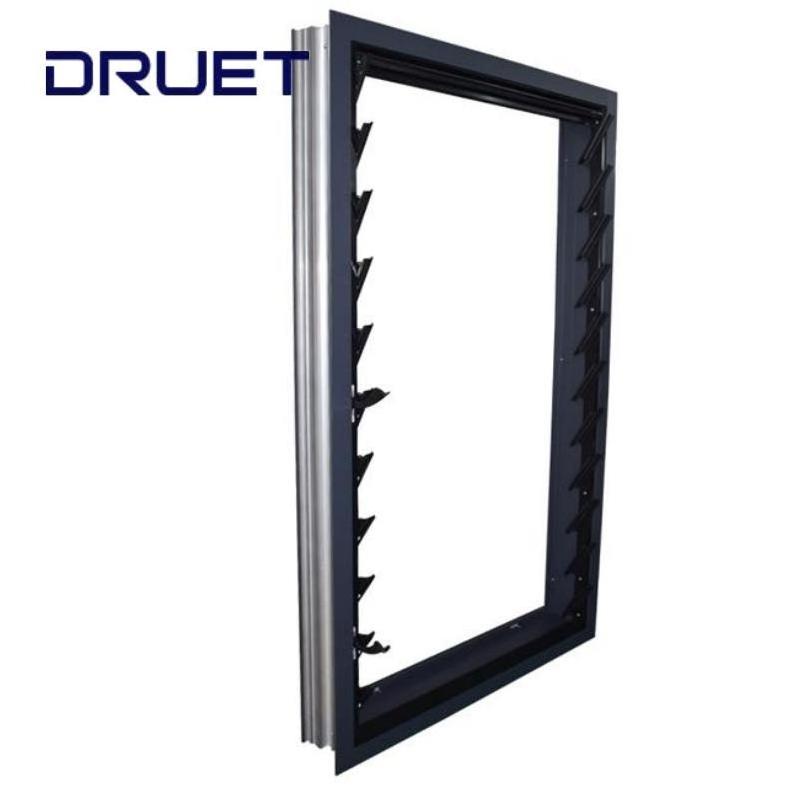 Outdoor Roller Hurricane Proof Aluminum Rolling Shutter louvers Window