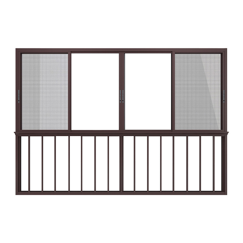 48x37 aluminum profiles hurricane up down sliding glass windows 2 track 2 panel sliding window black with grill for balcony