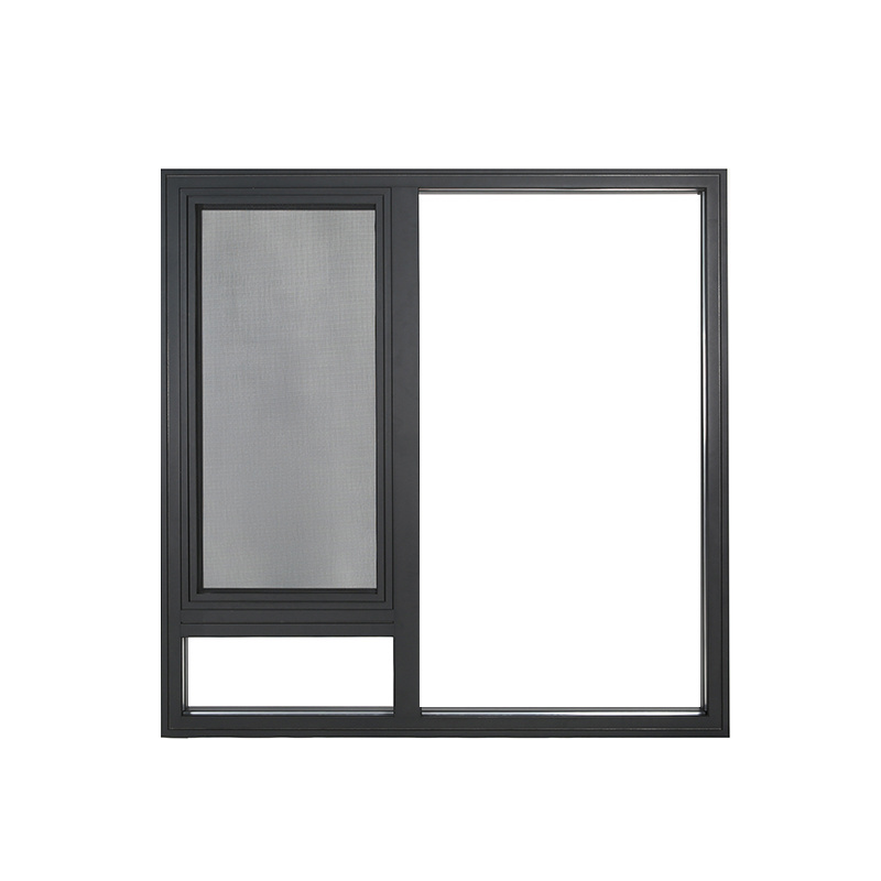 High quality hanging frp integrated broken bridge inswing insulation aluminum alloy double casement window with screen