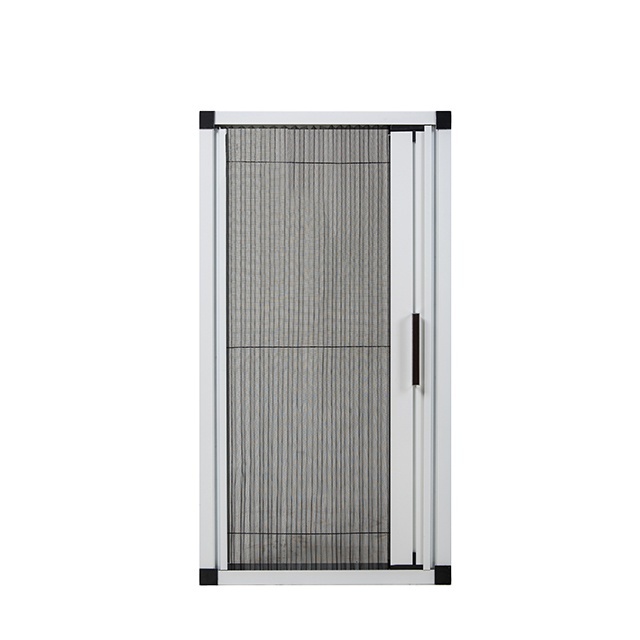 Anti Mosquito Retractable Pleated Insect Fly Screen folding Screen Anti Mosquito Sliding Door Screen