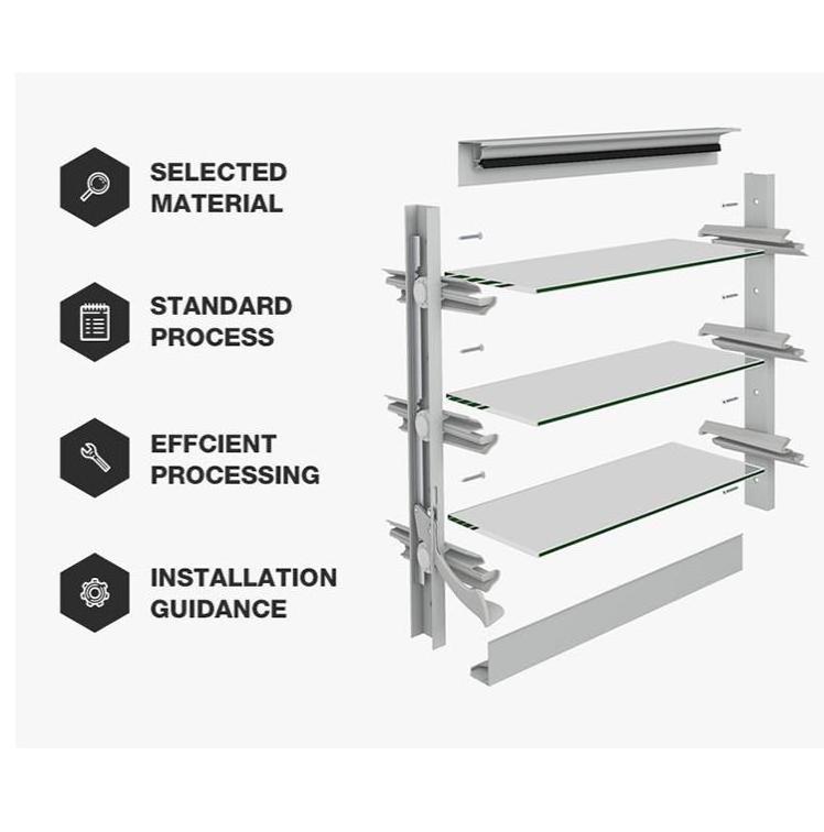 AS2047 Louvered Pergola Aluminium Blind Louver Window Plantation Shutters rolling shutter window