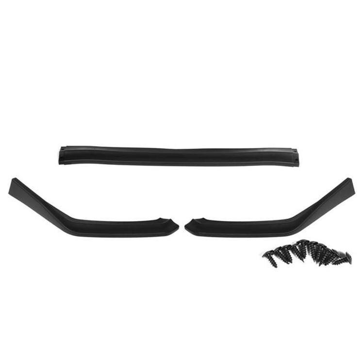 Car Body Kits ABS Front Bumper Lip Three Section STI Modified Bumper Diffuser Front Spoiler For Subaru 2015-2019