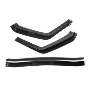 Car Body Kits ABS Front Bumper Lip Three Section STI Modified Bumper Diffuser Front Spoiler For Subaru 2015-2019