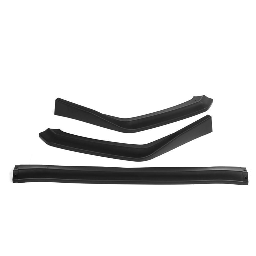 Car Body Kits ABS Front Bumper Lip Three Section STI Modified Bumper Diffuser Front Spoiler For Subaru 2015-2019