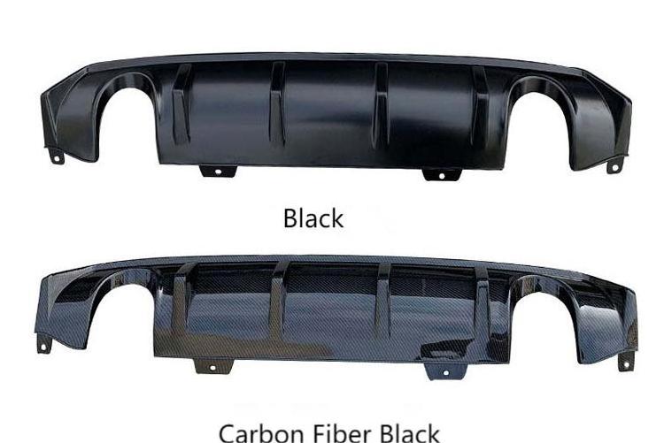 Car Rear Bumper  Lip Diffuser Spoiler Modified Corner Exhaust Pipe Tail Throat For Tenth Generation Honda Civic