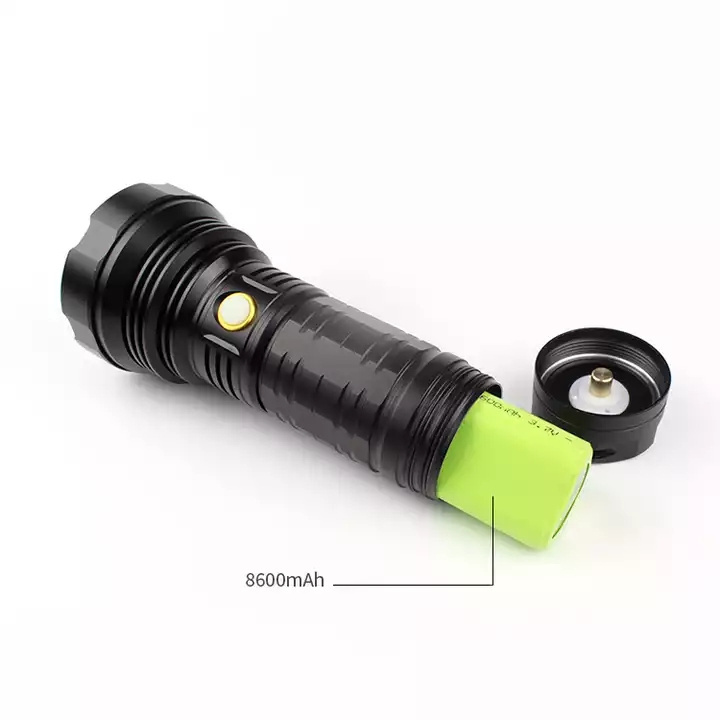 Best Quality Explosion-proof  T40 Glare Searchlight Torch Max 4000 Lumens Rechargeable Super Bright Led Flashlight