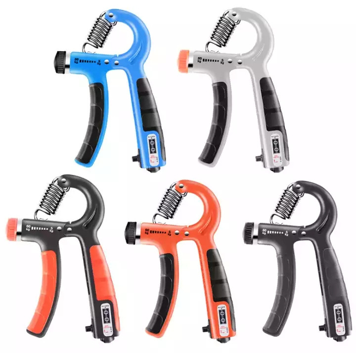 New Physical Counter Gym equipment Hand Gripper Adjustable Hand Grip Exerciser with Counter