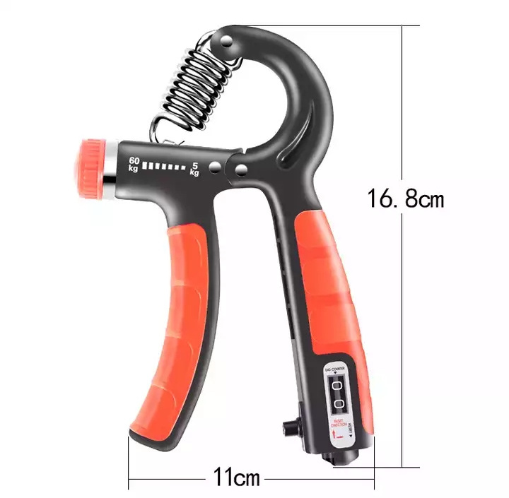 New Physical Counter Gym equipment Hand Gripper Adjustable Hand Grip Exerciser with Counter