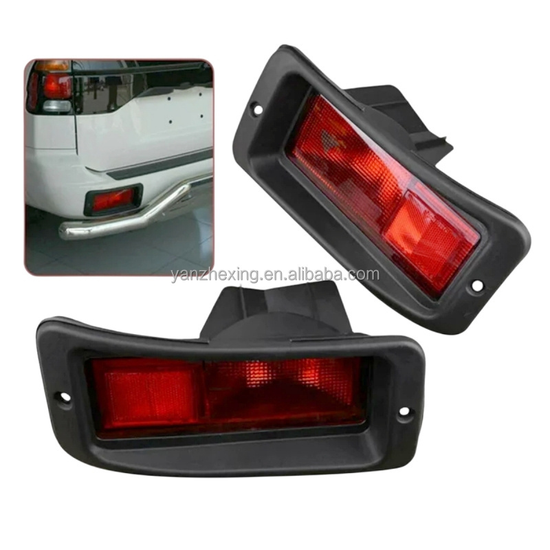 YZX Reflector Brake Tail Light Rear Bumper Fog Lamp Lights For Mitsubishi Pajero Montero Sport 1999-2008