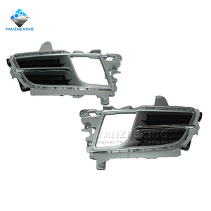 YZX Front Bumper Grille Fog Lights Box chrome Frame Fog Light Cover Fog Lamp Shell For Mazda 6 2009 2010 2011