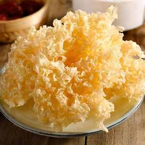 Natural snow white fungus dried tremella mushroom tremella fuciformis