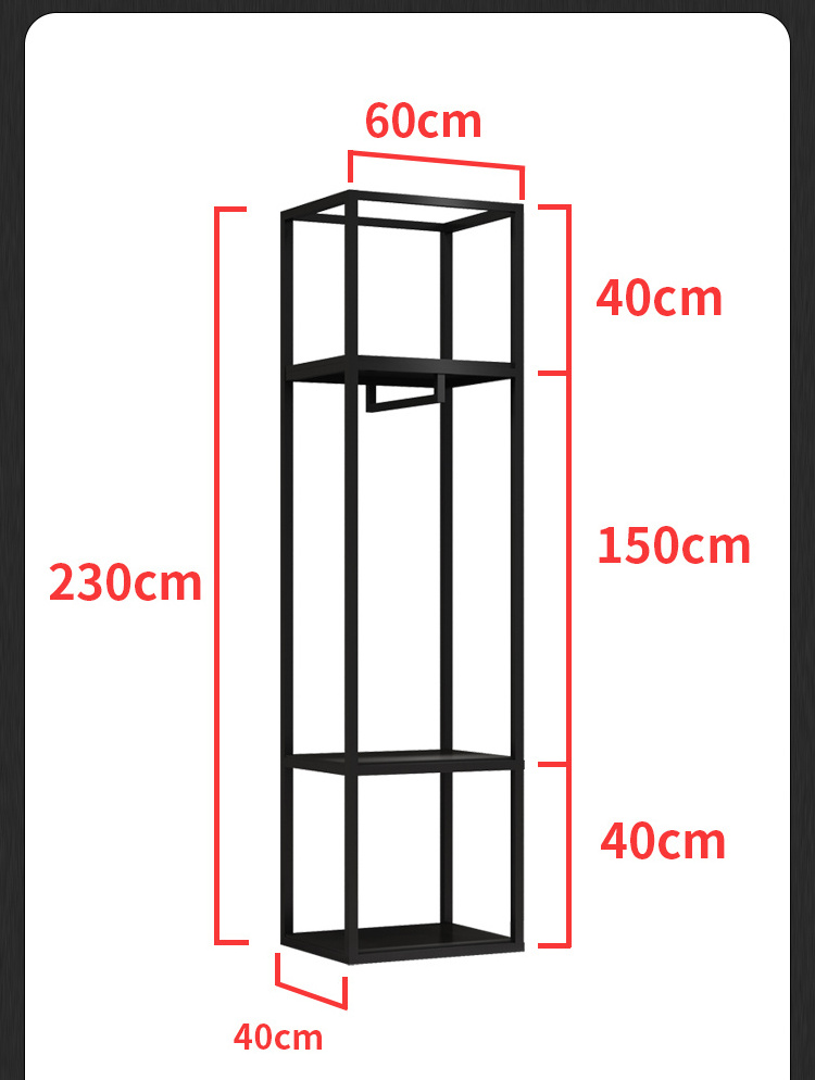 Customized Metal Clothes Stands Shoe Racks Shop Shelves Retail Garment Store Gold Clothing Rack For Boutique Display Racks