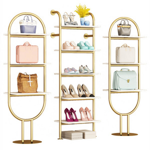 Handbag Shoes Display Racks Clothing Store Storage Racks Creative Boutique Bag Display Shelves