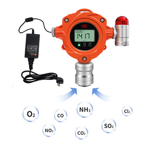 Without Calibration Toxic Gas Detector Online Fixed Gas Detector for Toxic Combustible Gases