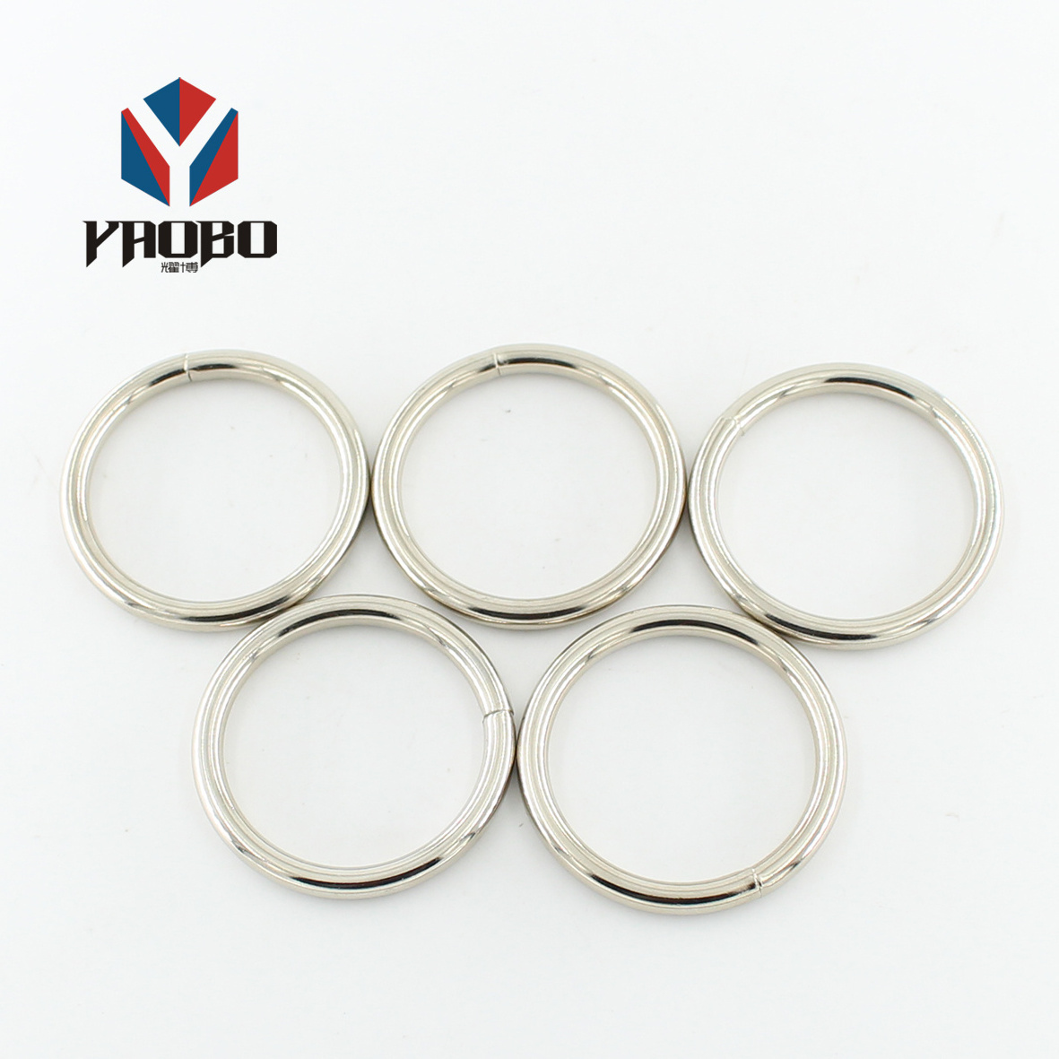 Fashion High Quality Bag Accessory O Ring Strap Round Belt Buckle 60mm Metal Large Round O Ring