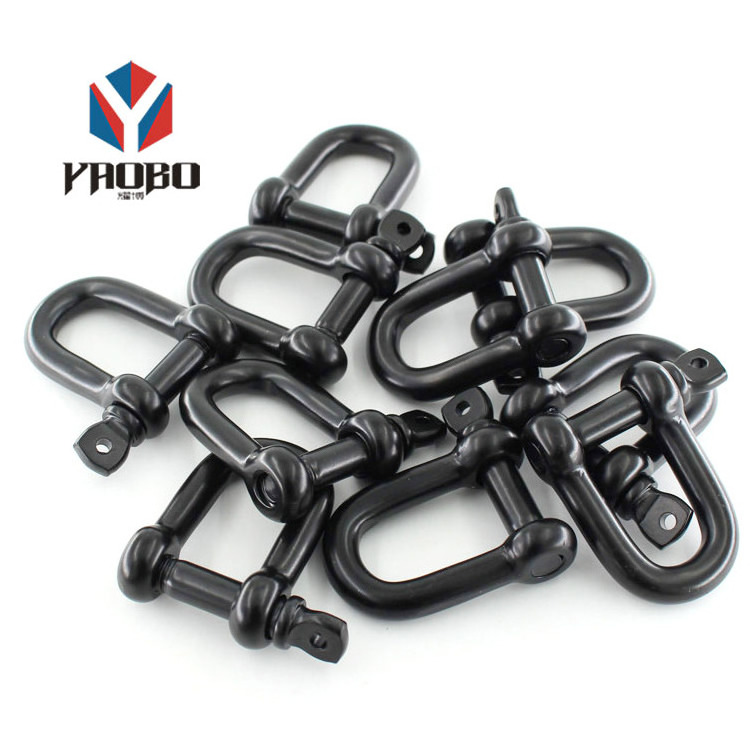 Durable Quality Stainless Steel 304 Shackle Black 5mm