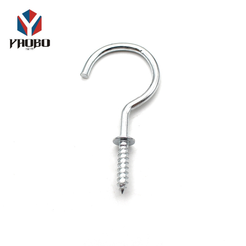 Variety Style Custom Eye Screws hooks question mark Thread Screw Open Hook Eye Stainless Steel