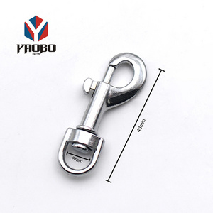 Various Styles Snap Bolt Hooks Accessories Custom Snap Hook With Eye Swivel